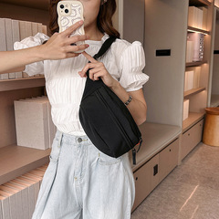 胸包女時尚休閒手機包潮流男出行戶外運動包大容量輕便單肩斜挎包