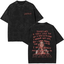 Washed Vintage Lana Del Rey Lana Del Rey Get Free T-shirt Me