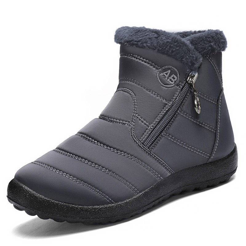 Zapatos de algodón de mujer, botas de algodón de poliuretano, nuevas botas de algodón, calentamiento, botas de nieve, botas de algodón cómodas