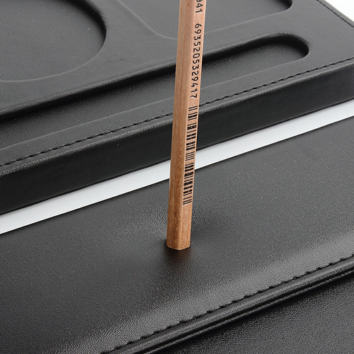 Leather folder A4 meeting pad business pad holder desk office large conference room hall folder board LOGO