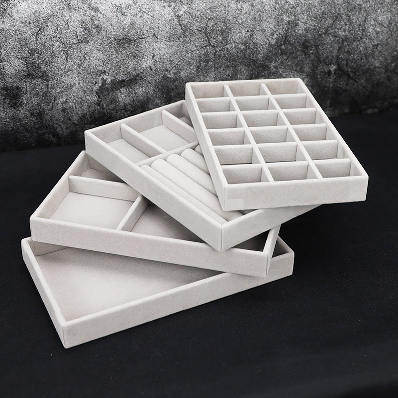 Simple Flannel Ring Box Jewelry Box Earrings Earrings Jewelry Storage Box Drawer Dustproof Jewelry Box Display Box Simple Flannel Ring Box Jewelry Box Earrings Earrings Jewelry Storage Box Drawer Dustproof Jewelry Box Display Box