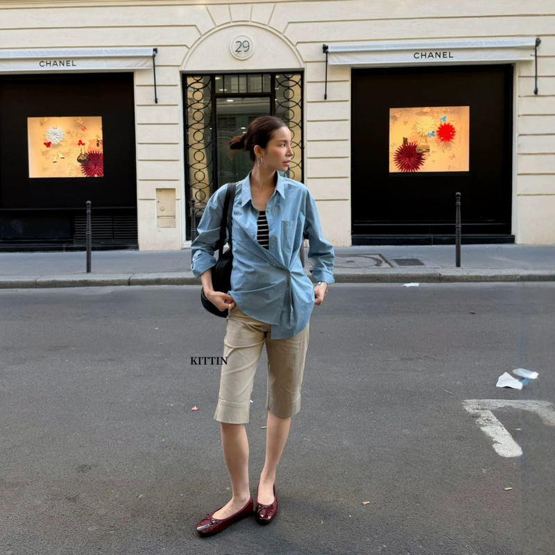 【WOW】2026 New Korean Style Fashionable Chic Blogger Style Slimming Versatile Casual Capri Pants 【WOW】2026 New Korean Style Fashionable Chic Blogger Style Slimming Versatile Casual Capri Pants