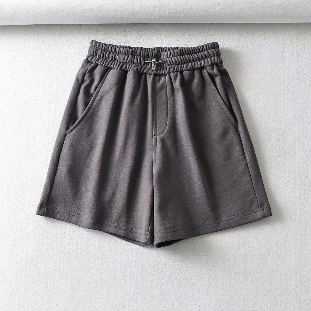 Elastic Waist Loose Sports shorts NSHS25203