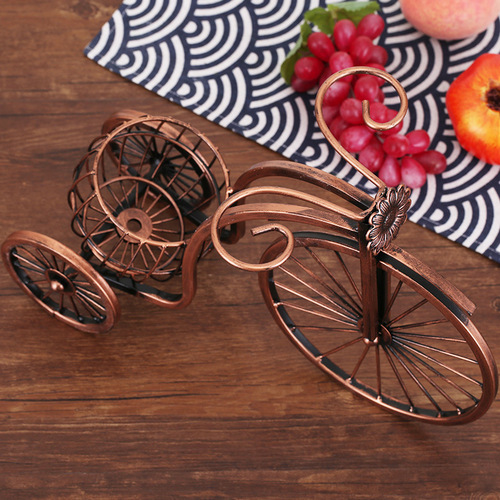 Red wine rack creative red wine glass rack home hotel iron European retro wine rack wine cabinet ornaments upside down wine glass rack