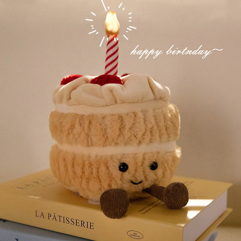 Birthday cake glow + music 20.018cm kg