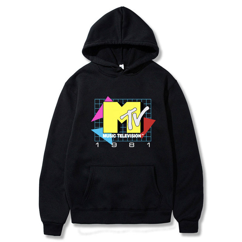 Mtv Music Television 1981 Graphic Hoodies Men/Women Vintage Oversized Hooded Sweatshirts Male Fashion Casual Mtv Music Television 1981 Graphic Hoodies Men/Women Vintage Oversized Hooded Sweatshirts Male Fashion Casual