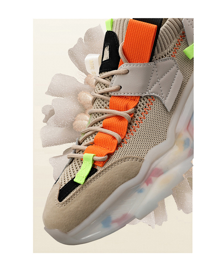 Scarpe da corsa uomo platform alla moda con tessuto traspirante_voghion.com
