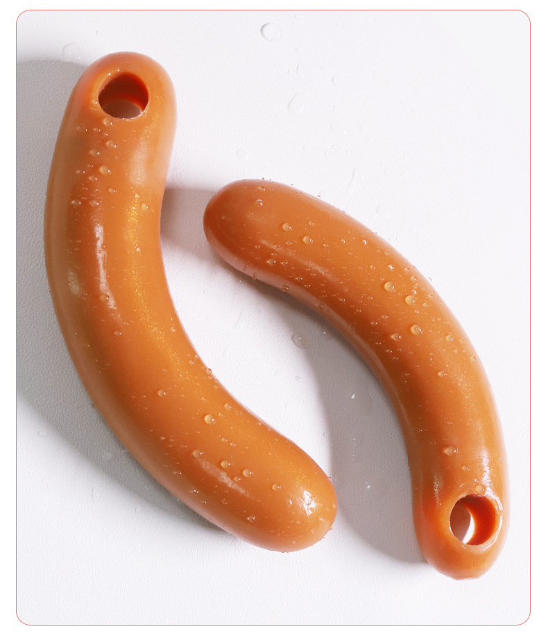 Liquid Silicone Anal Plug Soft Flesh Transparent Blue Adult Toy — detail image 16