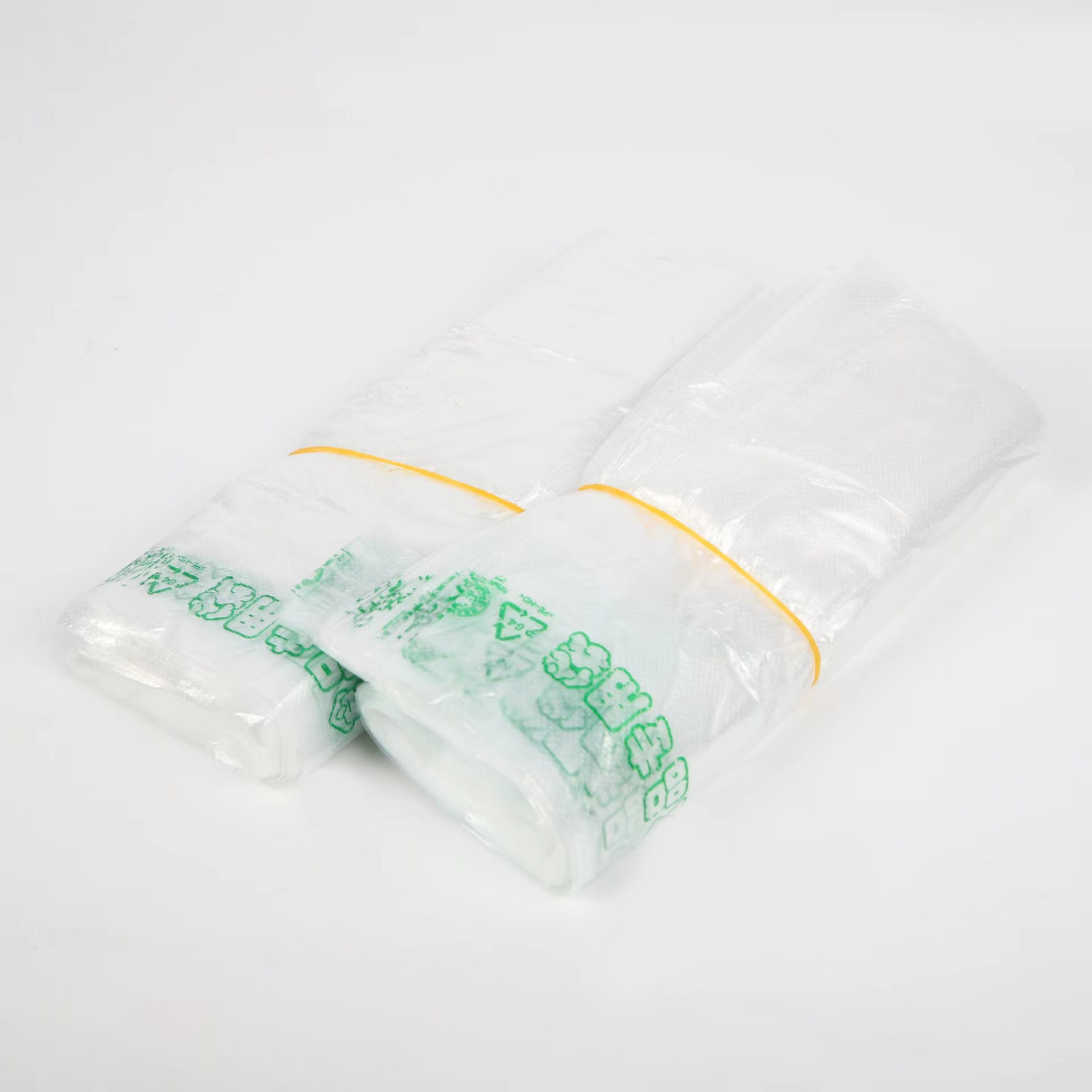 小号透明食品袋保鲜袋手提袋子包子馒头熟食袋一次性打包袋子批发