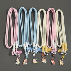 個性的な色合わせの長い縄insの流れは斜めに携帯ケースにまたがります。