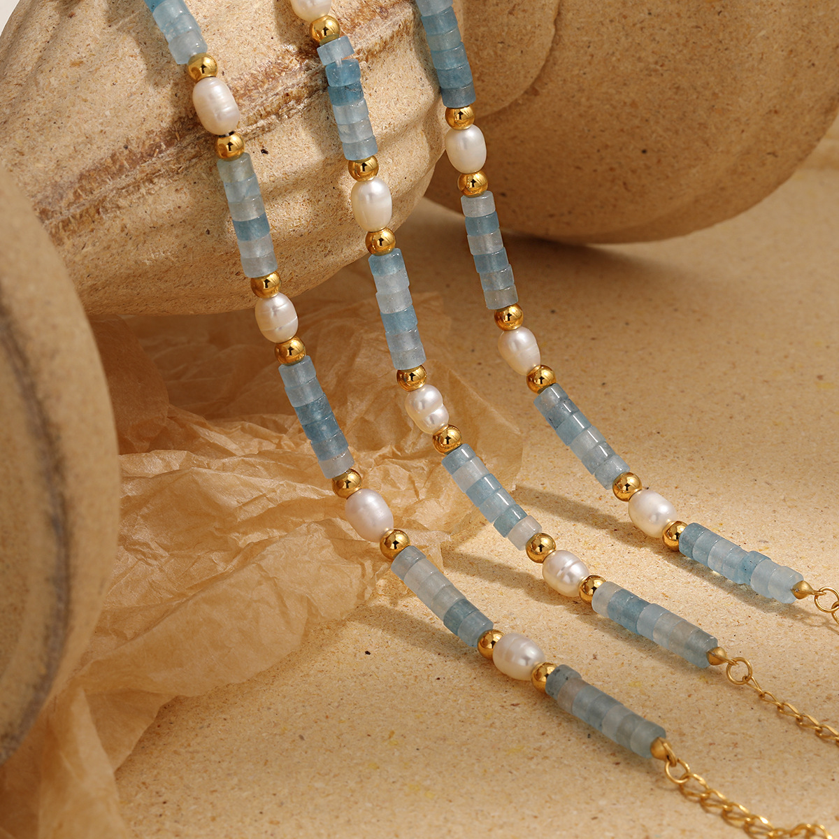 Healing Crystal Beaded Bracelet For Mind Balance And Energy_voghion.com