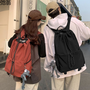 Shoulder Sports Bag Badminton Bag Basketball Bag Tennis Bag Student Men's and Women's Drawstring Sports Backpack
