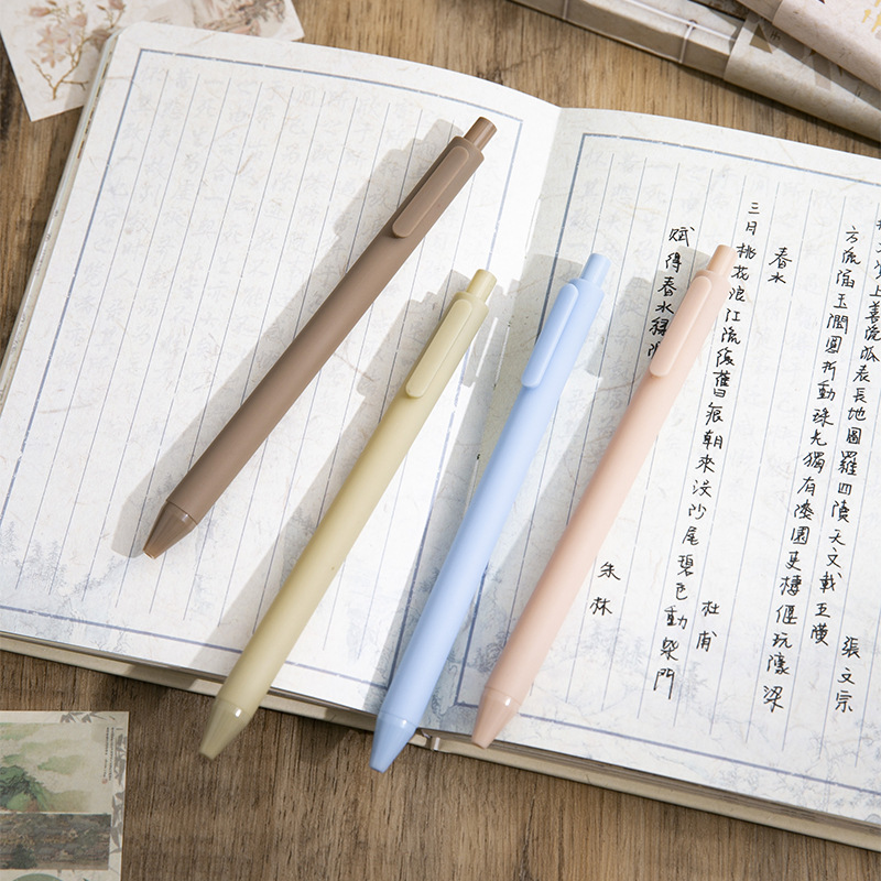 Estilo antiguo, pluma y tinta, escritura a mano, caja de regalo, juego de papelería, hebilla magnética tridimensional para estudiantes de estilo chino, regalo de cumpleaños inspirador