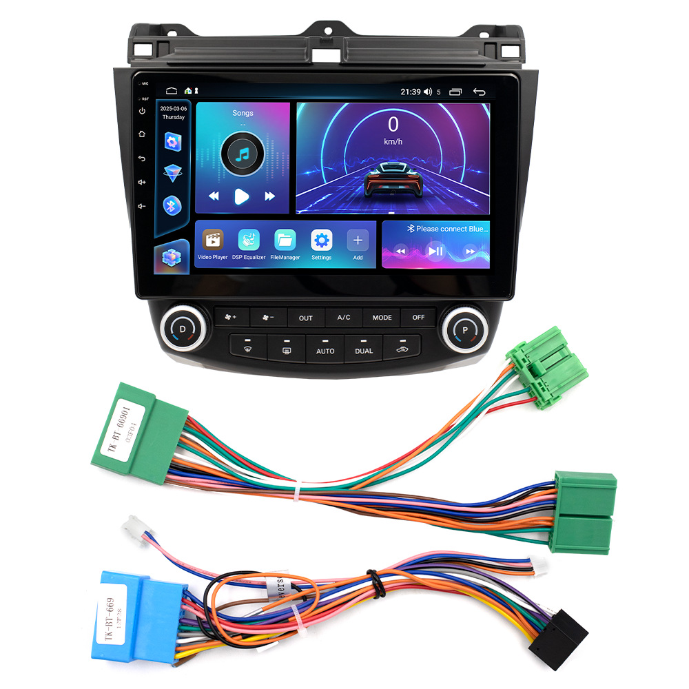 Aplicable al modelo 03-07 Honda Accord 7 generación de navegación en coche Android todo-en - uno Fang Yitong cuatro núcleos / ocho núcleos motor de coche