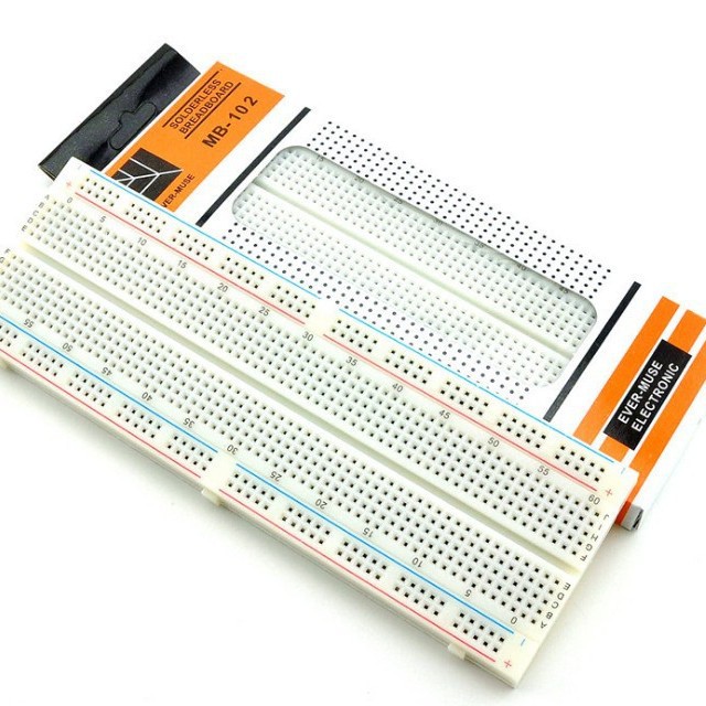 MB102 优质面包板 线路板 面包板 实验板 万能板 830孔