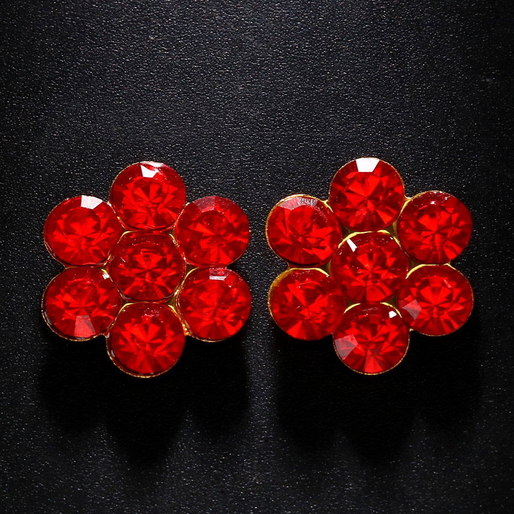 AliExpress accesorios de pecho rhinestone caliente europeo y americano simple flor en forma de accesorios de pecho brillante para las mujeres image 5