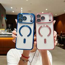 适用于iPhone17 电镀手机壳全包防摔保护套S25/S24/S24FE