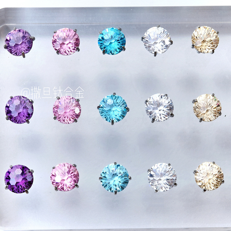 Labret stud lip piercing jewelry styling detail