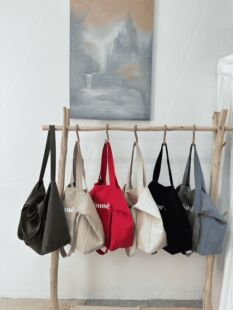 Japanese high quality capacious shopping bag, one-shoulder bag
