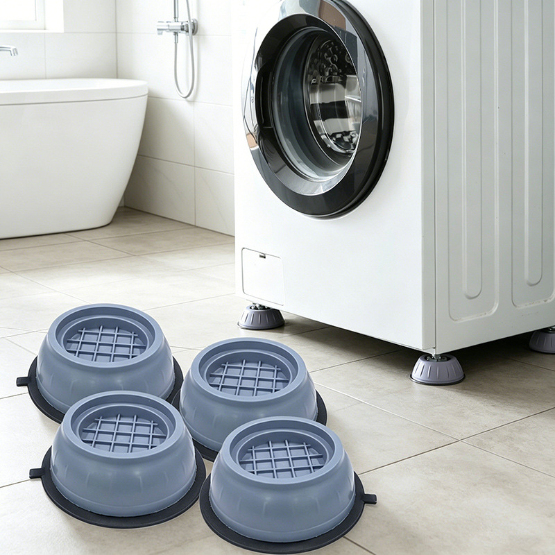 Fully Automatic Washing Machine Foot Pads, Heightening Anti-Slip Pads, Refrigerator Base, Furniture Heightening Pads, Drum Shock-Absorbing Pads