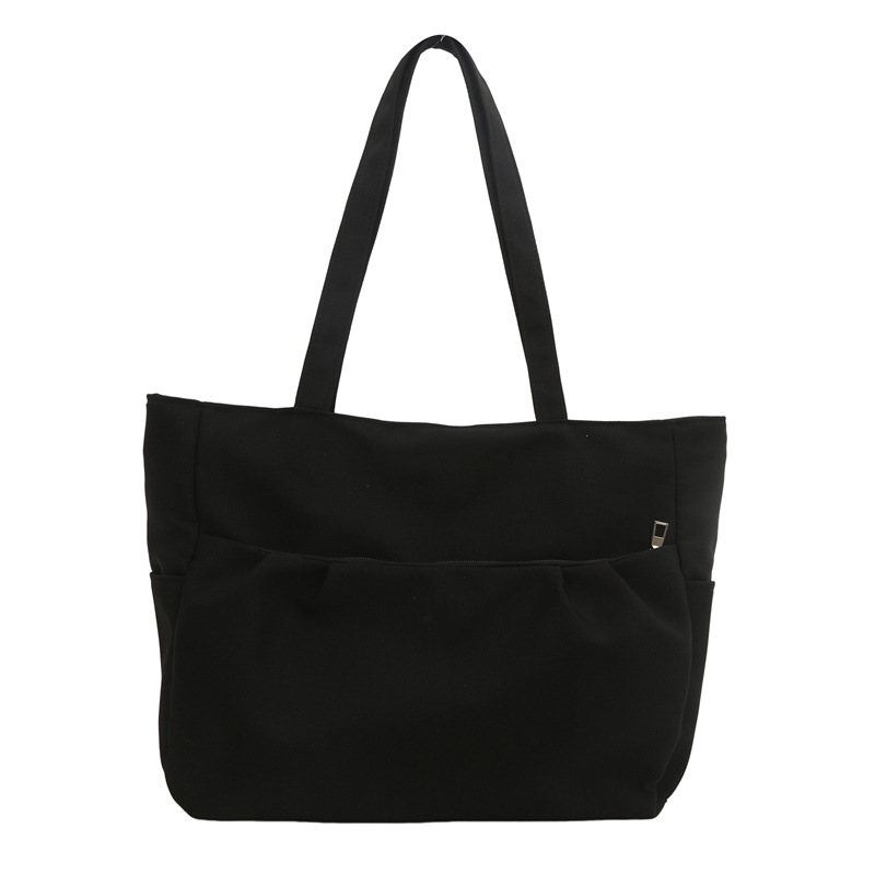 Bolso de lona de mujer 2024 nuevo bolso de hombro de moda de verano de gran capacidad de transporte tote bolso de mano casual