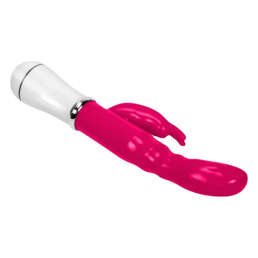 Productos sexuales para adultos Doble punto G masaje AV vibrador de frecuencia variable de carga de conejo palo Dispositivo de masturbación femenina al por mayor