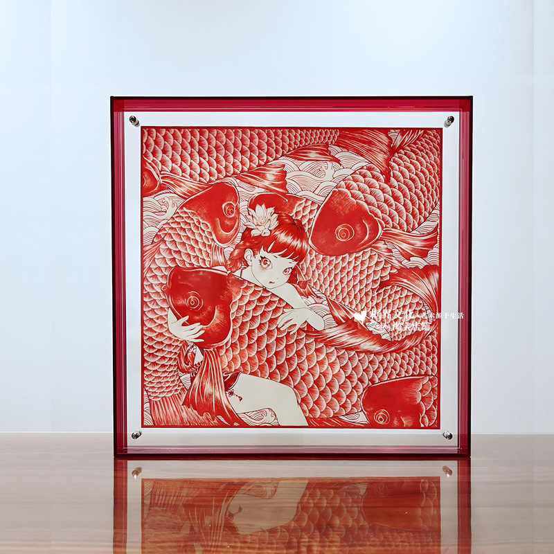 Acrylic Puzzle Frame, Colorful Photo Frame, Transparent Picture Frame, Wedding Poster Frame, Advertising Wall Frame, New Year Painting Frame