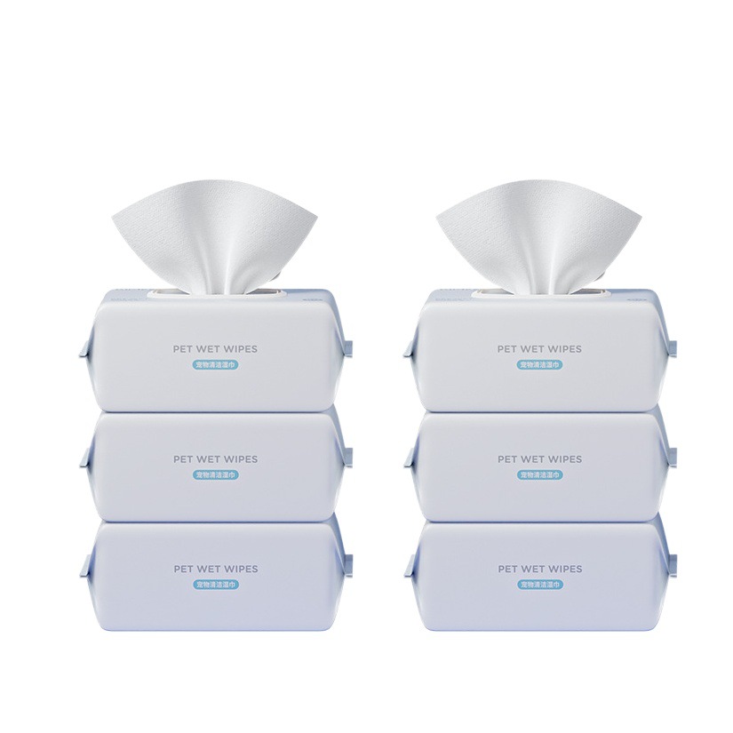 Perro mascota ojo de gato limpieza del oído toallitas mascota perro ojo limpieza de la suciedad toallitas fábrica al por mayor