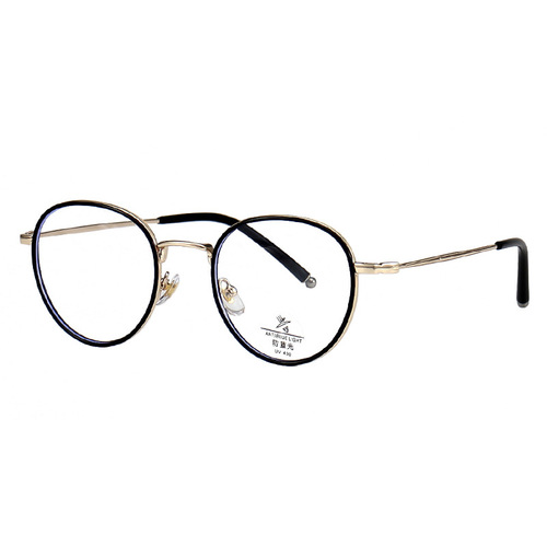 S11939 new Korean style small frame glasses Internet celebrity round frame can be equipped with prescription glasses ultra-light anti-blue light glasses frame