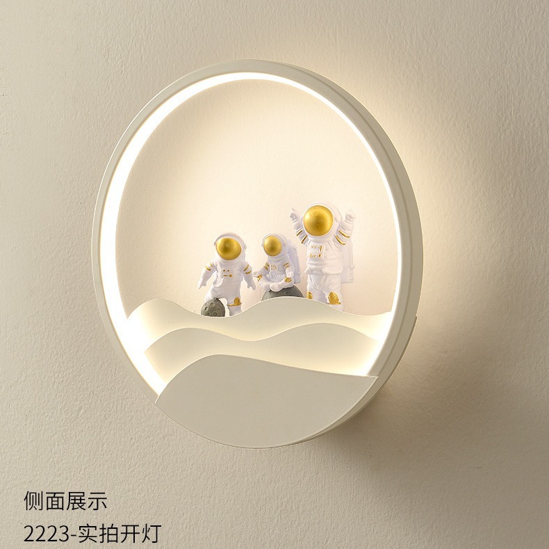 2023 nuevo cabezal de cama lámpara de pared lámpara de pared dormitorio principal lámpara de pared sala de estar techo moderno atmósfera simple pasillo de escaleras