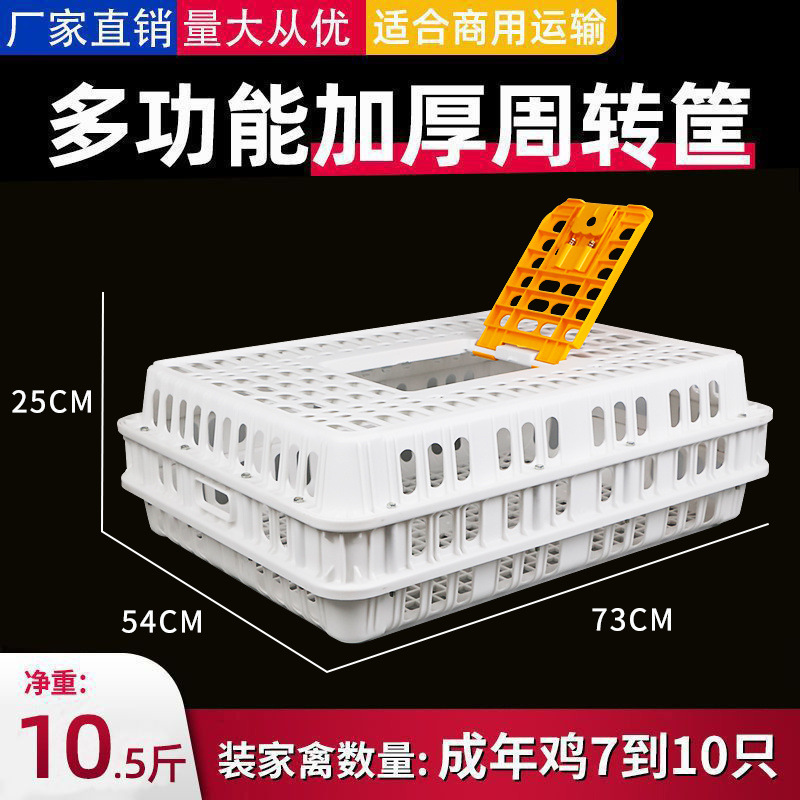 5.25kg 확장 충돌 방지 치킨 케이지-화이트