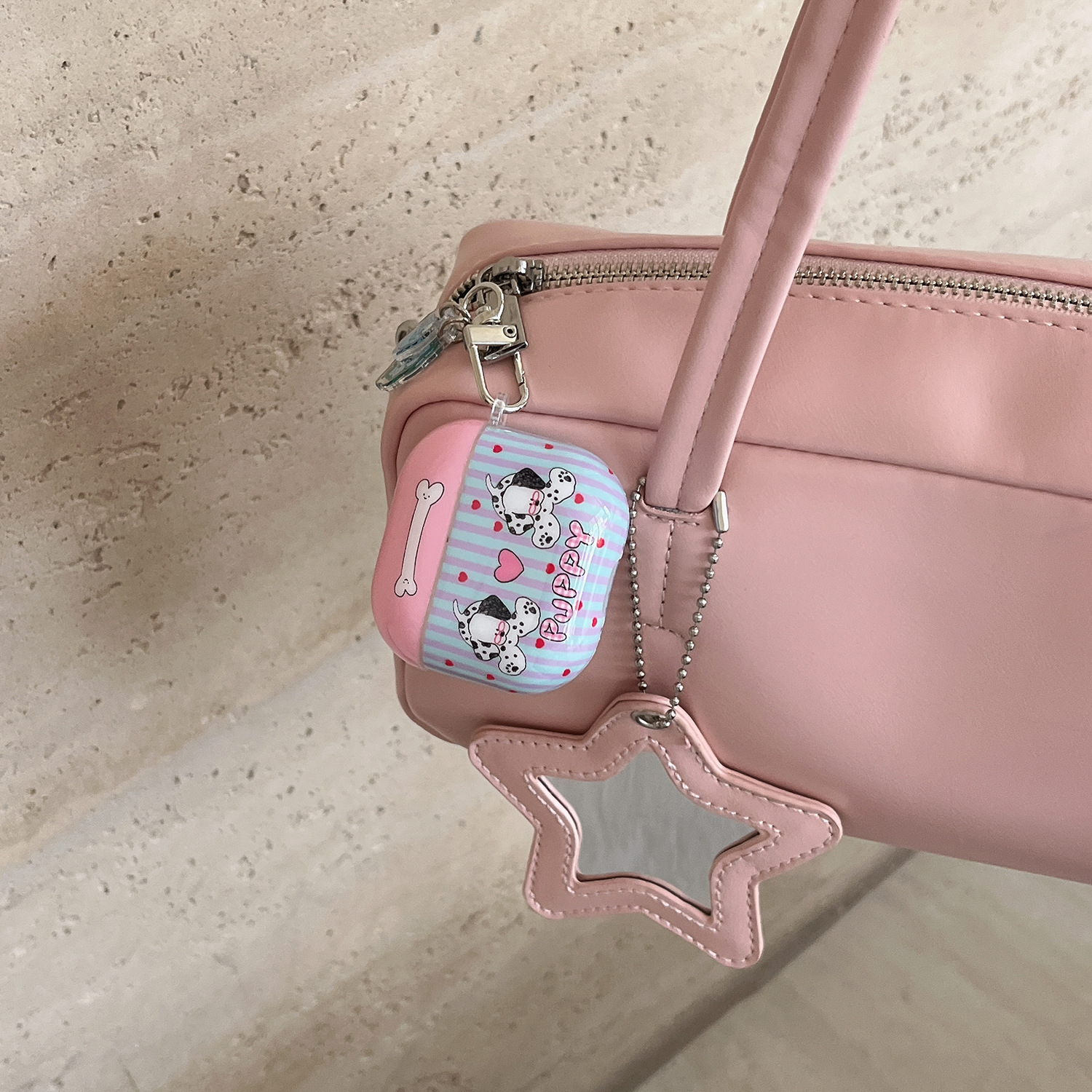 Lindo perro a rayas de dibujos animados de nicho para auriculares AirpodsPro2 nuevo par de 3/4 generación 1/2 generación Pro