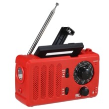 户外应急收音机SOS 急救FM/AM/SW 3 BAND 手摇发电手电筒收音机