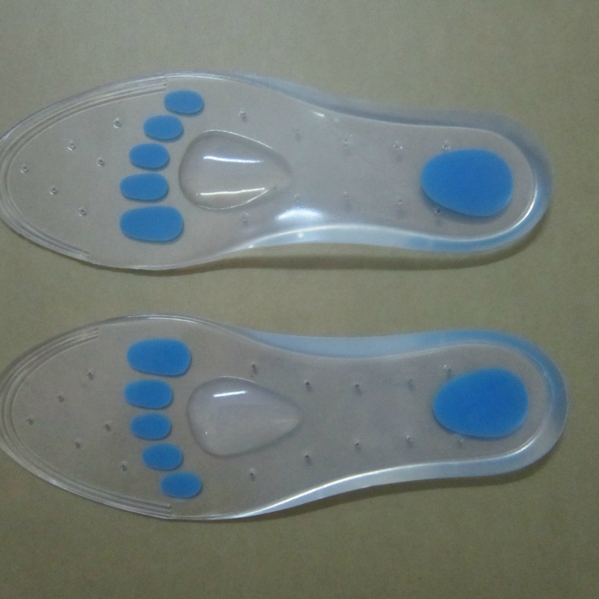 Pure Silicone For Flat Feet Correction, Heel Spur, Forefoot Pain, And Arch Support Insoles_voghion.com