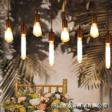 求婚室内布置装饰灯泡挂灯创意森系婚礼浪漫氛围灯饰户外防水灯串