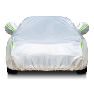 Car clothing – car protection from sun and rain - 2s-small-hatchback-dupont-oxford-cloth-silver