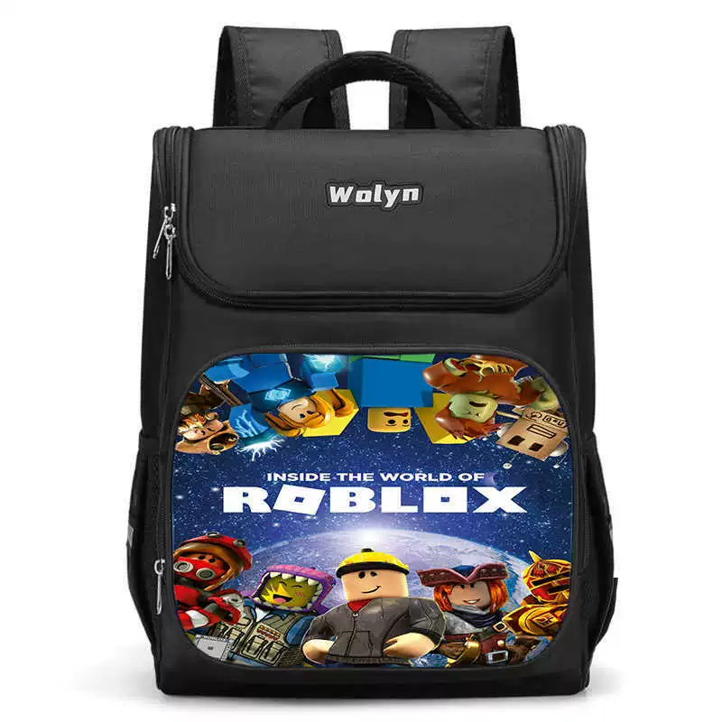 Roblox Робле Missing Printing Cross-border пакет для детей, школьный рюкзак для детей начальных классов поддерживает прямые продажи производителя