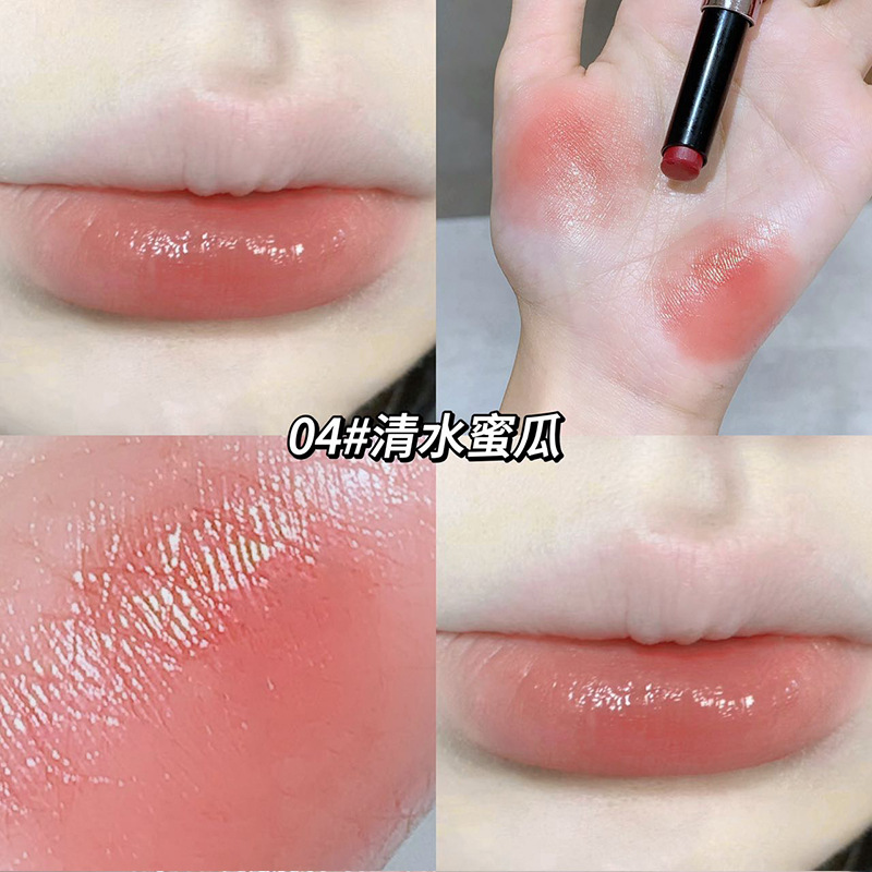 DaimAnpu espejo sólido labial miel labial vidrio esmalte labial humectante película lápiz labial lápiz labial maquillaje al por mayor image 7