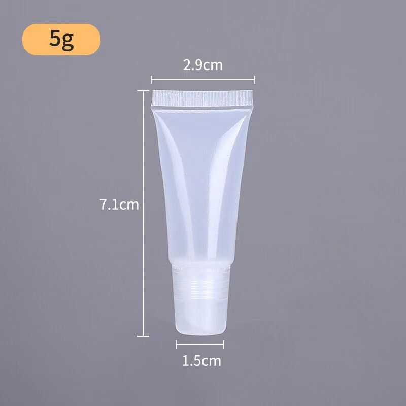 水滴头软管10ml15ml化妆品护肤品粉底液分装瓶眼霜精华软管现货供|undefined
