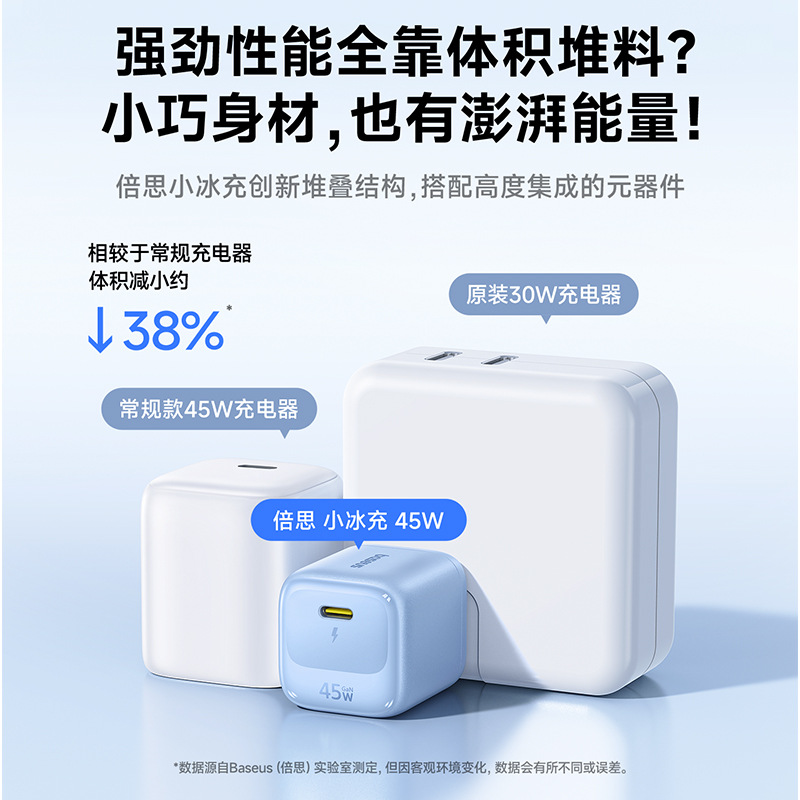 Cargador de nitruro de gallio Besi 45W para Apple 17iphone 16pro teléfono celular PD cabeza de carga rápida al por mayor