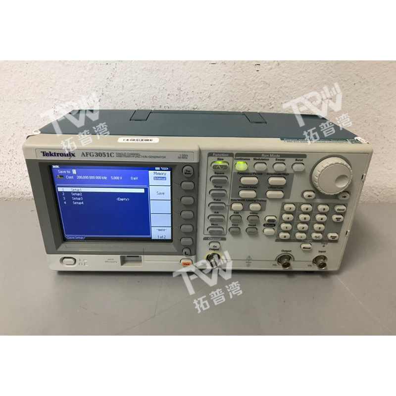 Tektronix 泰克 AFG3051C 函数任意功能发生器 50 MHz 单通道