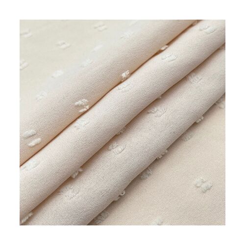Ready-to-ship 120g ice silk crepe velvet embossed floral fabric for dresses and shirts, chiffon material, breathable for spring and summer.