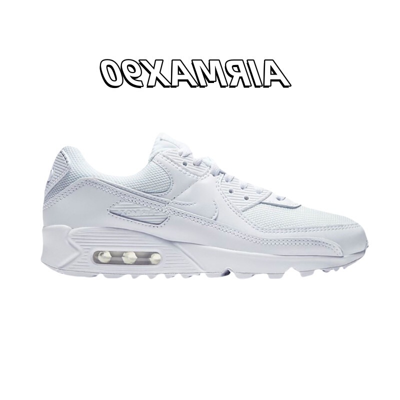 Putian Classic Casual Couple Shoes New Air Max 90 Men's and Women's Trendy Air Cushion Cushioning Sports Running Shoes