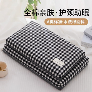 Buckwheat Pillow Protects Cervical Spine and Helps Sleep, Adult Home Pillow Core, Dormitory Sleeping Special Pair of Small Whole Head Men