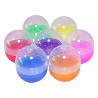 48x56 мм овальная капсула Gashapon мини-кукла игрушка ручная машина Gashapon пустая оболочка таблетки красочная пластиковая оболочка