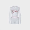 White, short