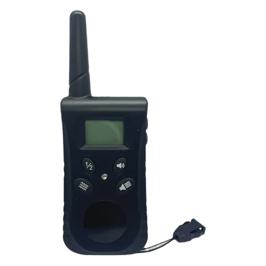 Entrenador de artículos de mascotas interiores transfronterizos controlado remoto para entrenar perros para evitar la ladrazos automáticos 2 en 1 vibración estática impermeable