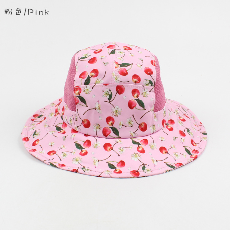 Korean Thin Section Cartoon Kids Fisherman Hat display picture 12