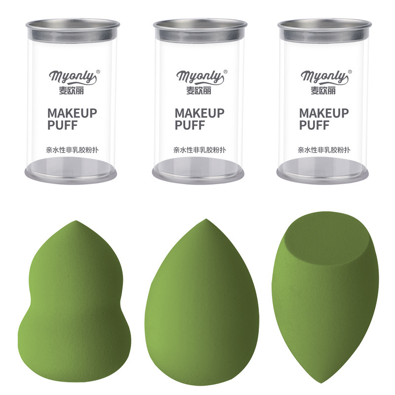 Maioli puff calabaza puff calabaza gota de agua puff maquillaje de huevo esponja puff maquillaje huevo de maquillaje
