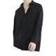 Summer Men's Shirt Men's Non-ironing Black Jacket Thin High-grade Draped Long-sleeved Fashionable Casual Shirt Men's Fashionable